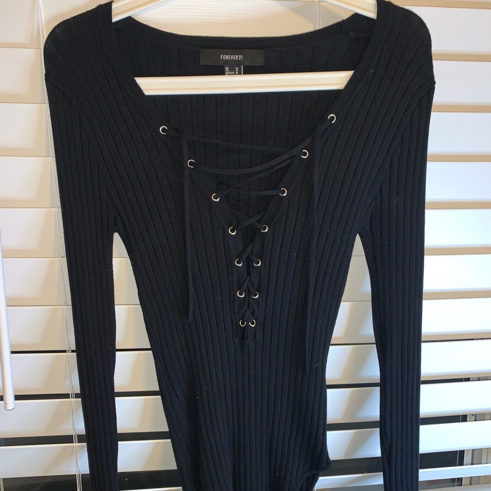Black bodysuit